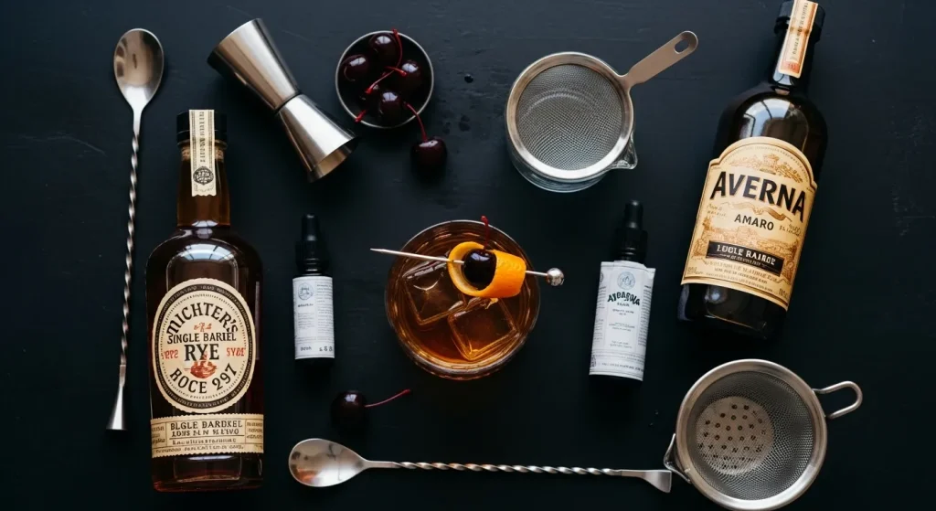Black Manhattan Recipe