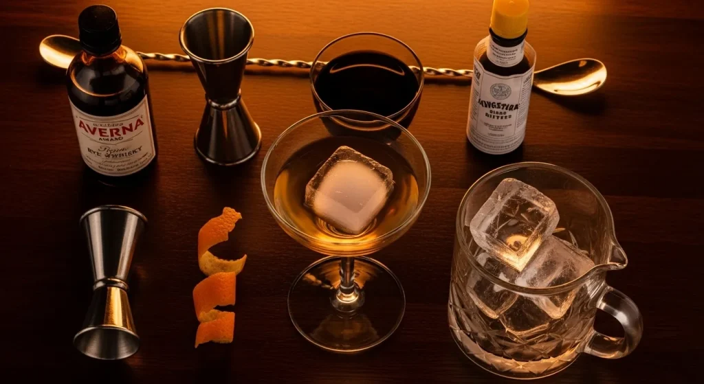 Black Manhattan Recipe