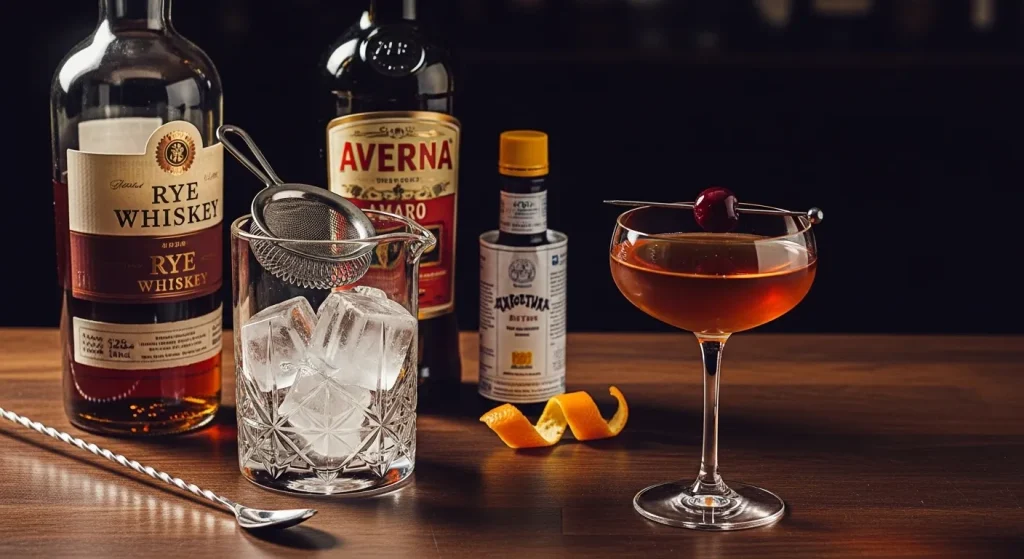 Black Manhattan Recipe