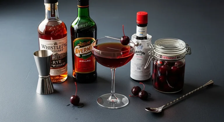 Black Manhattan Recipe