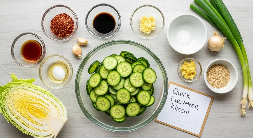 Cucumber Kimchi Recipe