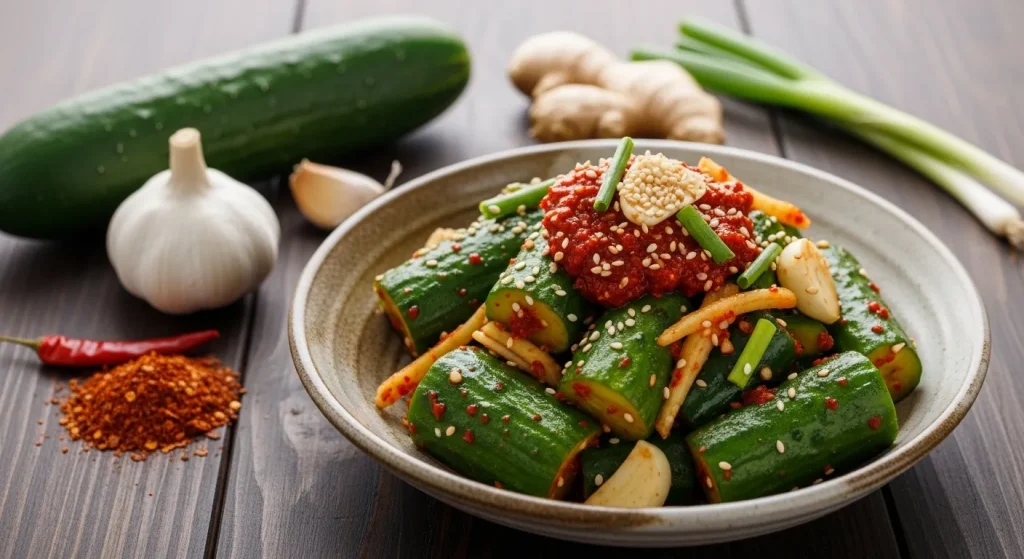 Cucumber Kimchi Recipe