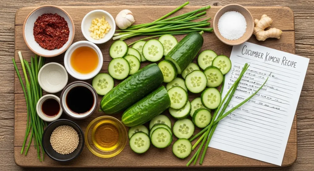 Cucumber Kimchi Recipe