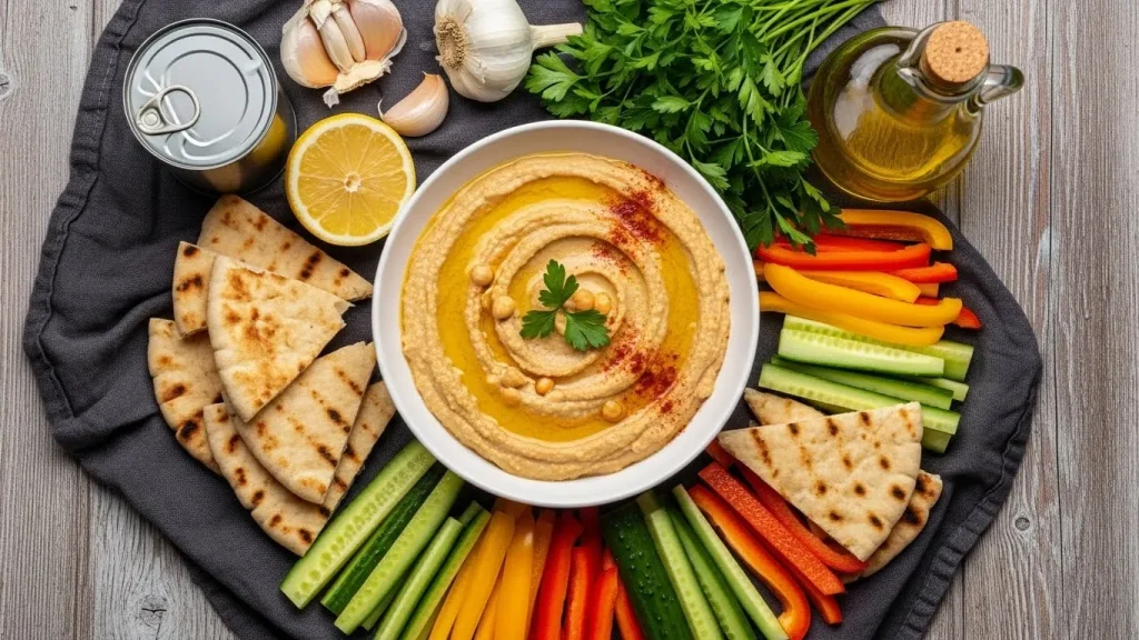 Hummus Recipe Without Tahini
