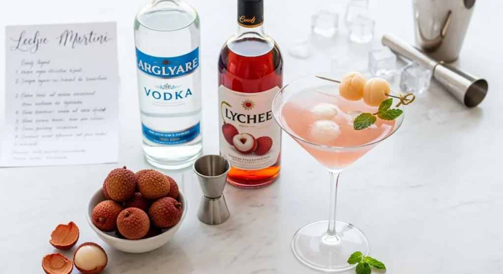 Lychee Martini Recipe